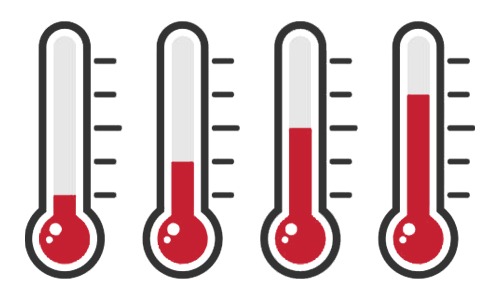 Scoreboard Thermometer